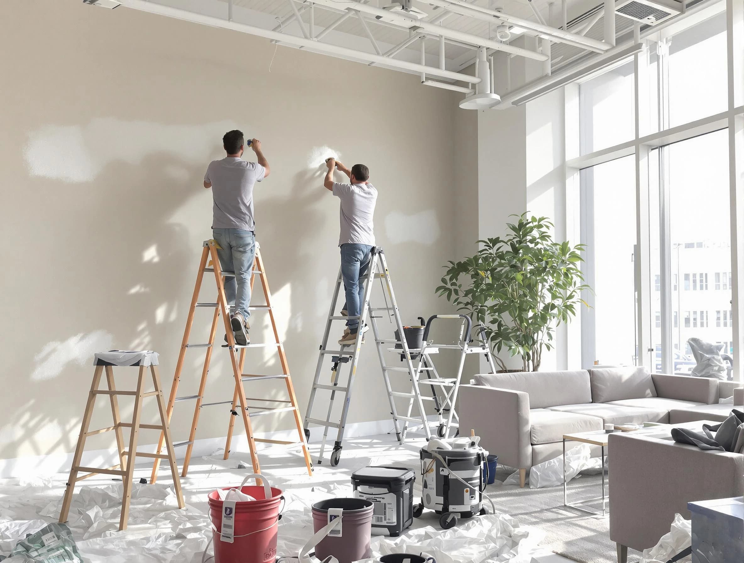 Florence House Painters delivering commercial painting services in Florence, AZ