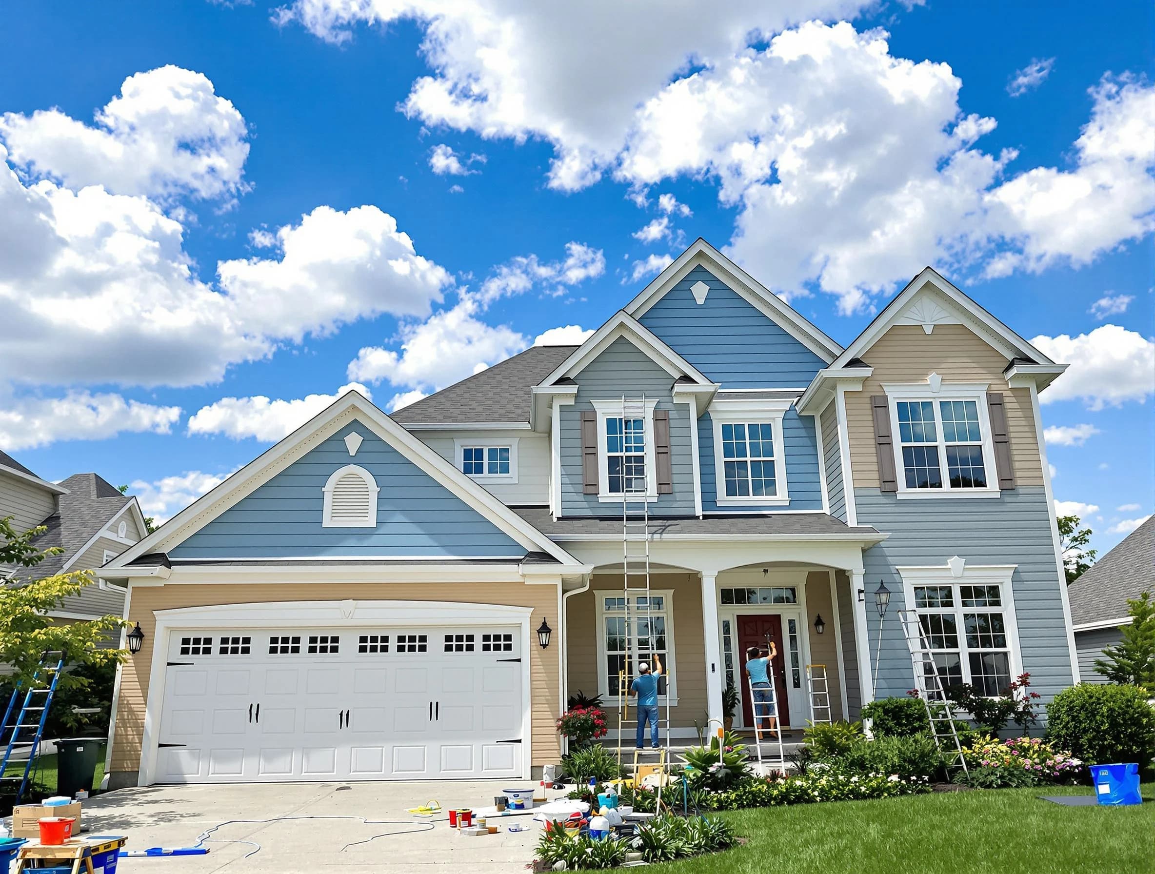 Professional house painting by Florence House Painters experts in Florence, AZ